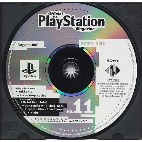 PS1 - Official PlayStation Magazine Demo Disc 11