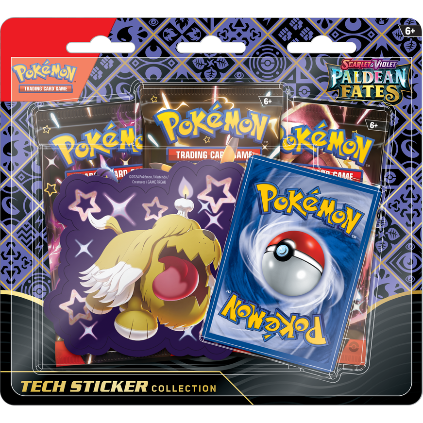 Pokemon - Scarlet & Violet Paldean Fates Tech Sticker Collection - Greavard