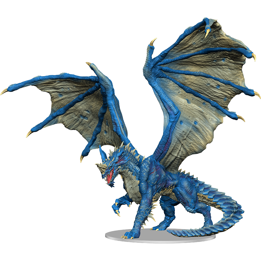 D&amp;D - Minis - Nolzurs Marvelous Miniatures - Dragon Bleu Adulte