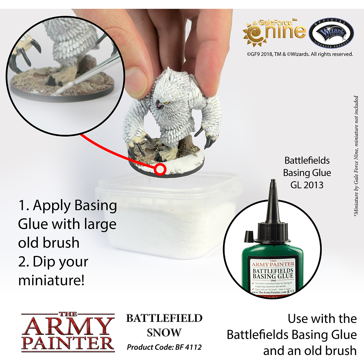 Le peintre de l'armée - Battlefield Snow