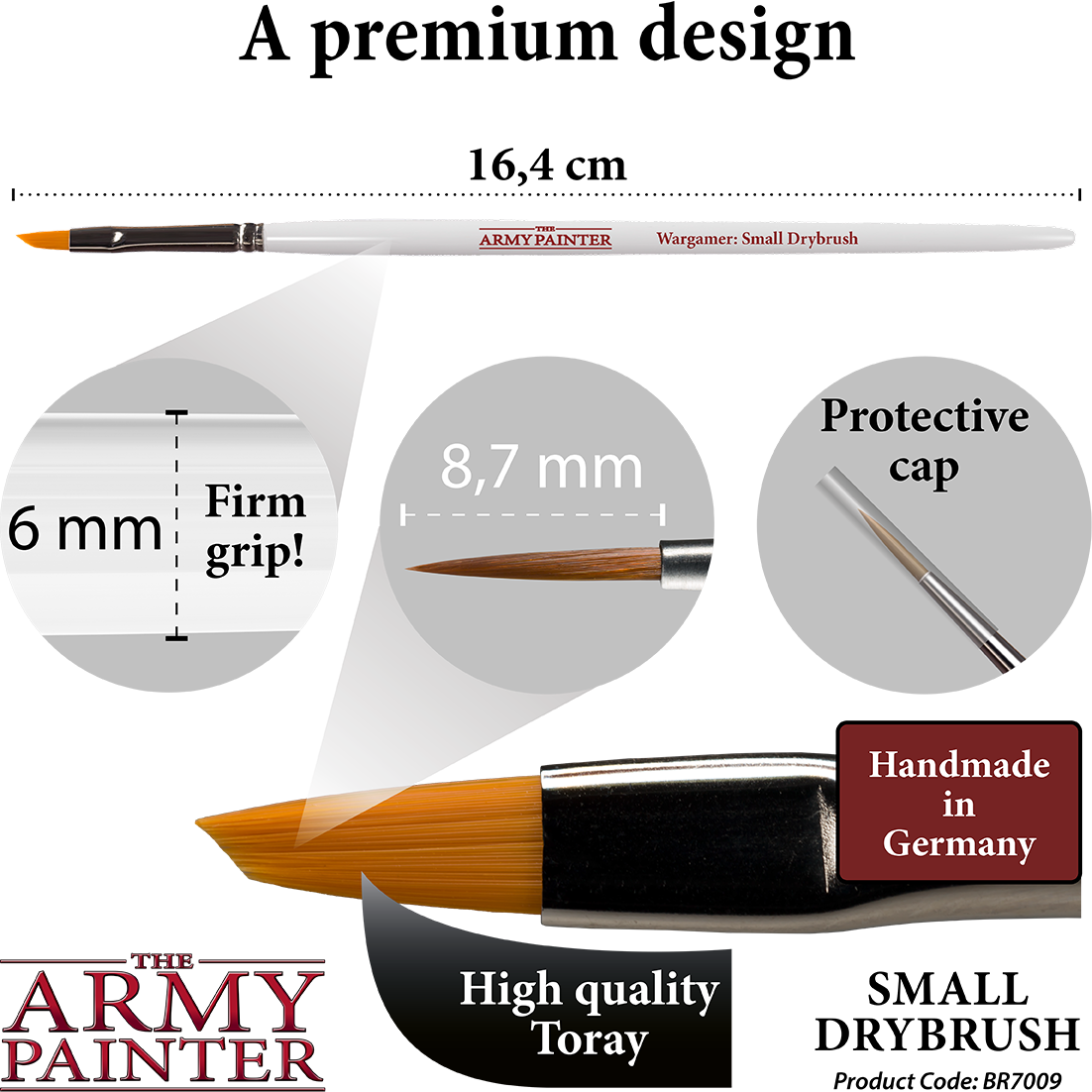 The Army Painter - Wargamer - Small Drybrush