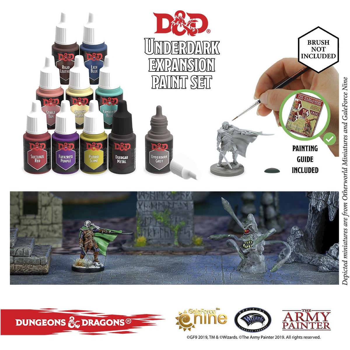 Nolzur's Marvelous Pigments: Underdark Paint Set