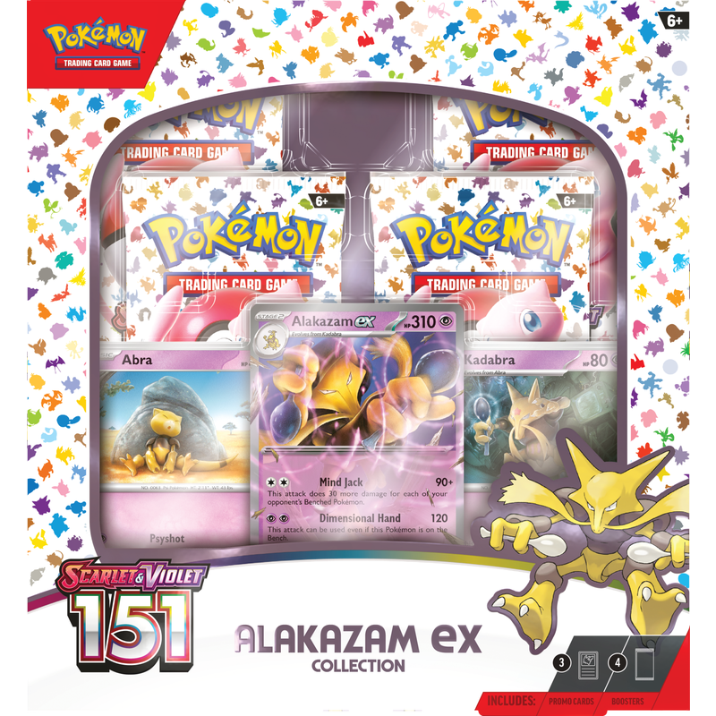 Pokémon - Écarlate et Violet 151 Alakazam ex Collection
