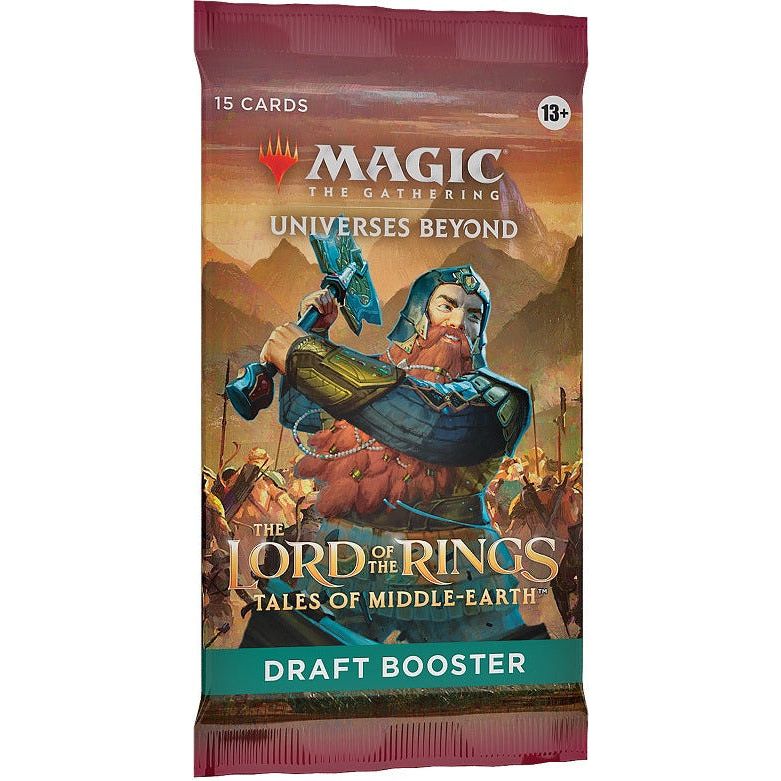 MTG - The Lord of the Rings Tales of Middle-Earth Draft Booster Pack (15 Cards)