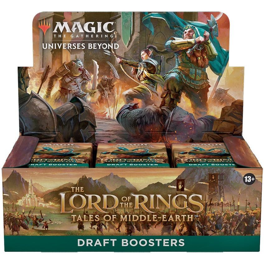 MTG - The Lord of the Rings Tales of Middle-Earth Sealed Draft Booster Box (36 Booster Packs)