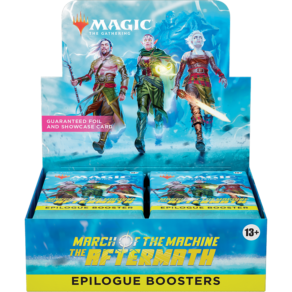 MTG - March of the Machine The Aftermath Sealed Epilogue Booster Box (24 Packs)