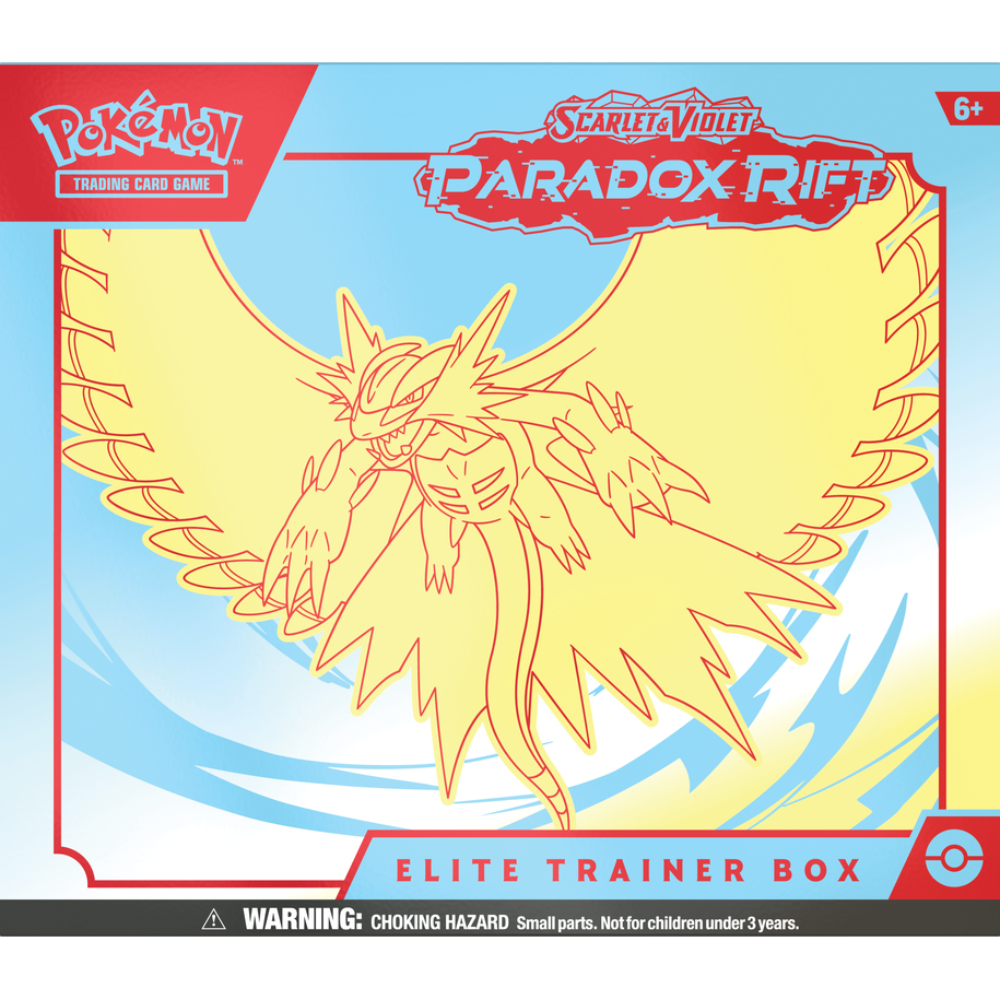Pokemon - Scarlet & Violet Paradox Rift Elite Trainer Box - Roaring Moon