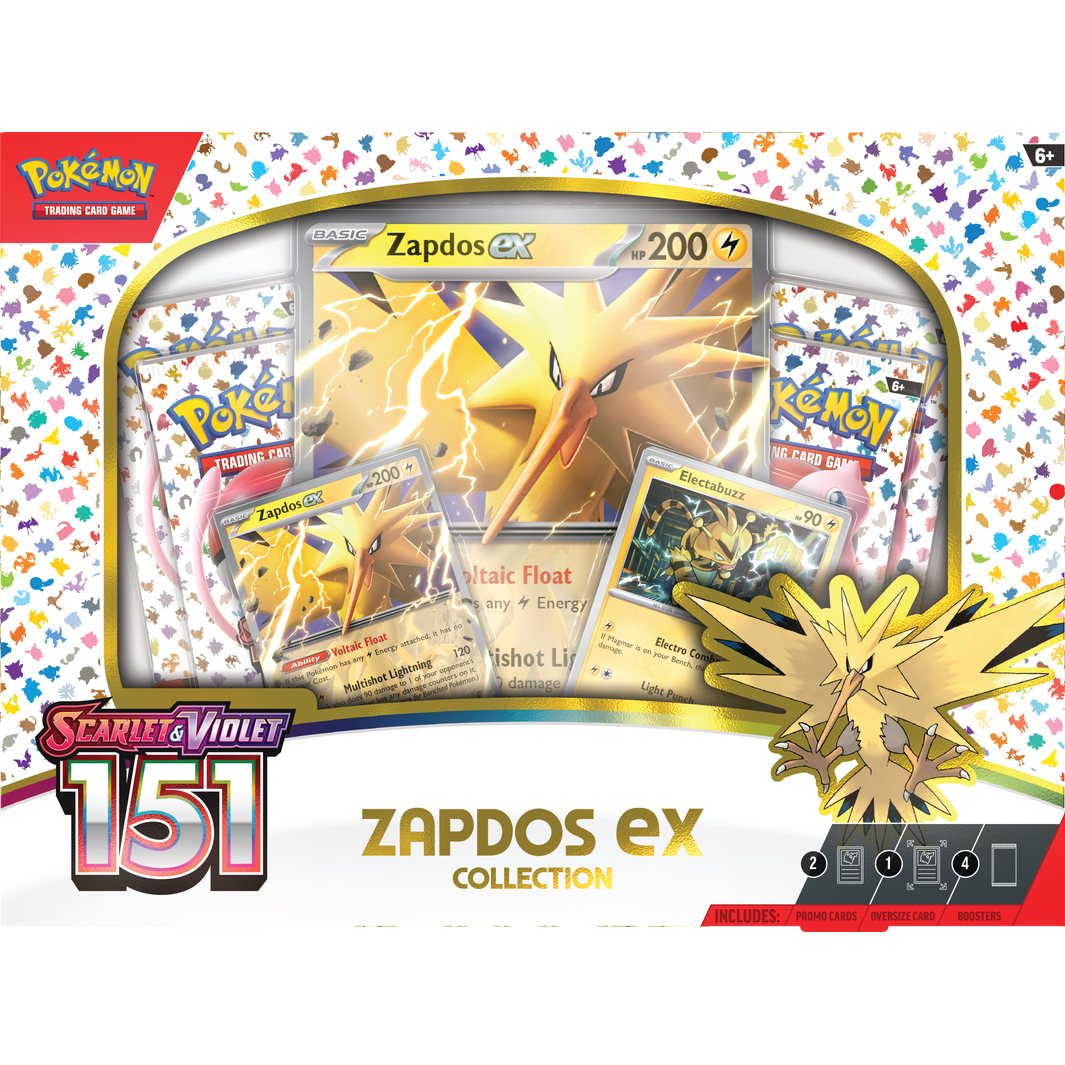Pokémon - Écarlate et Violet 151 Zapdos ex Collection