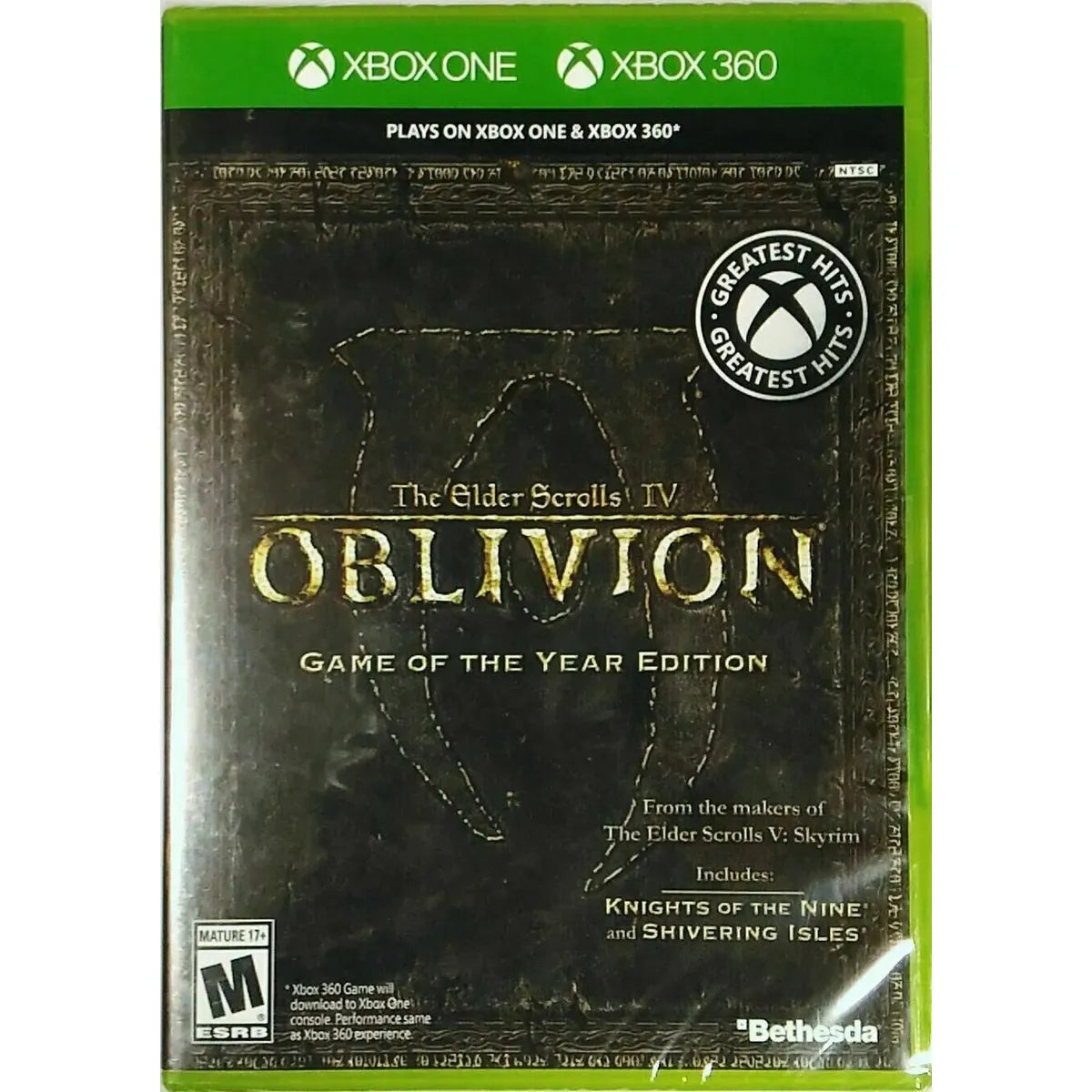 XBOX ONE - The Elder Scrolls IV Oblivion Game of the Year Edition