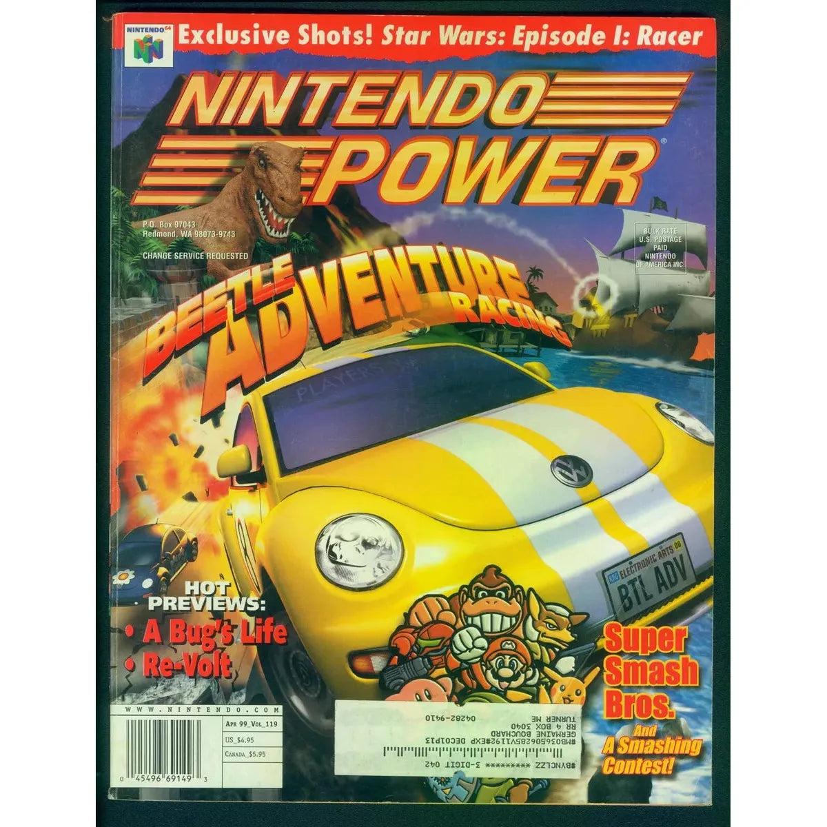 Nintendo Power Magazine (#119) - Complete and/or Good Condition