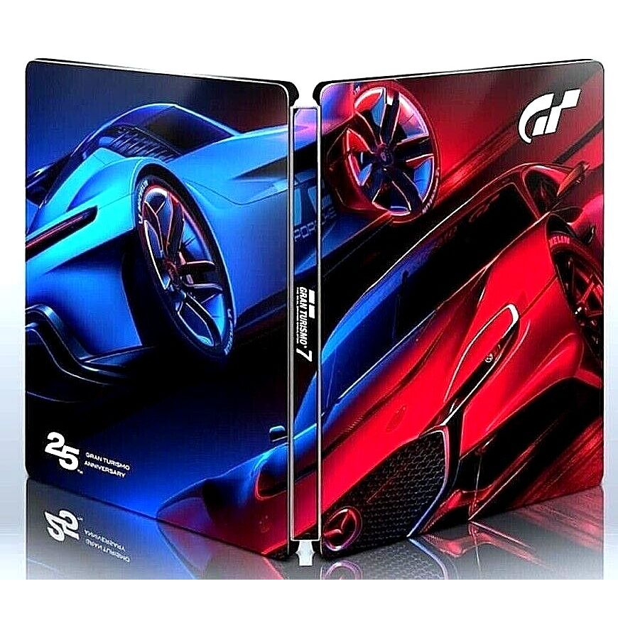 PS5 - Gran Turismo 7 Steelbook (No Slipcover)