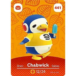 Amiibo - Carte Chabwick Animal Crossing (#441)