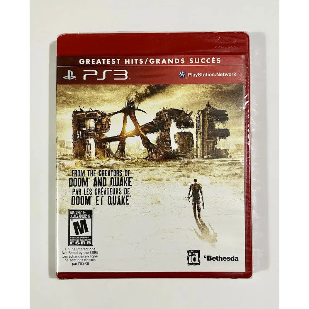 PS3 - Rage (Scellé / Plus grands succès)