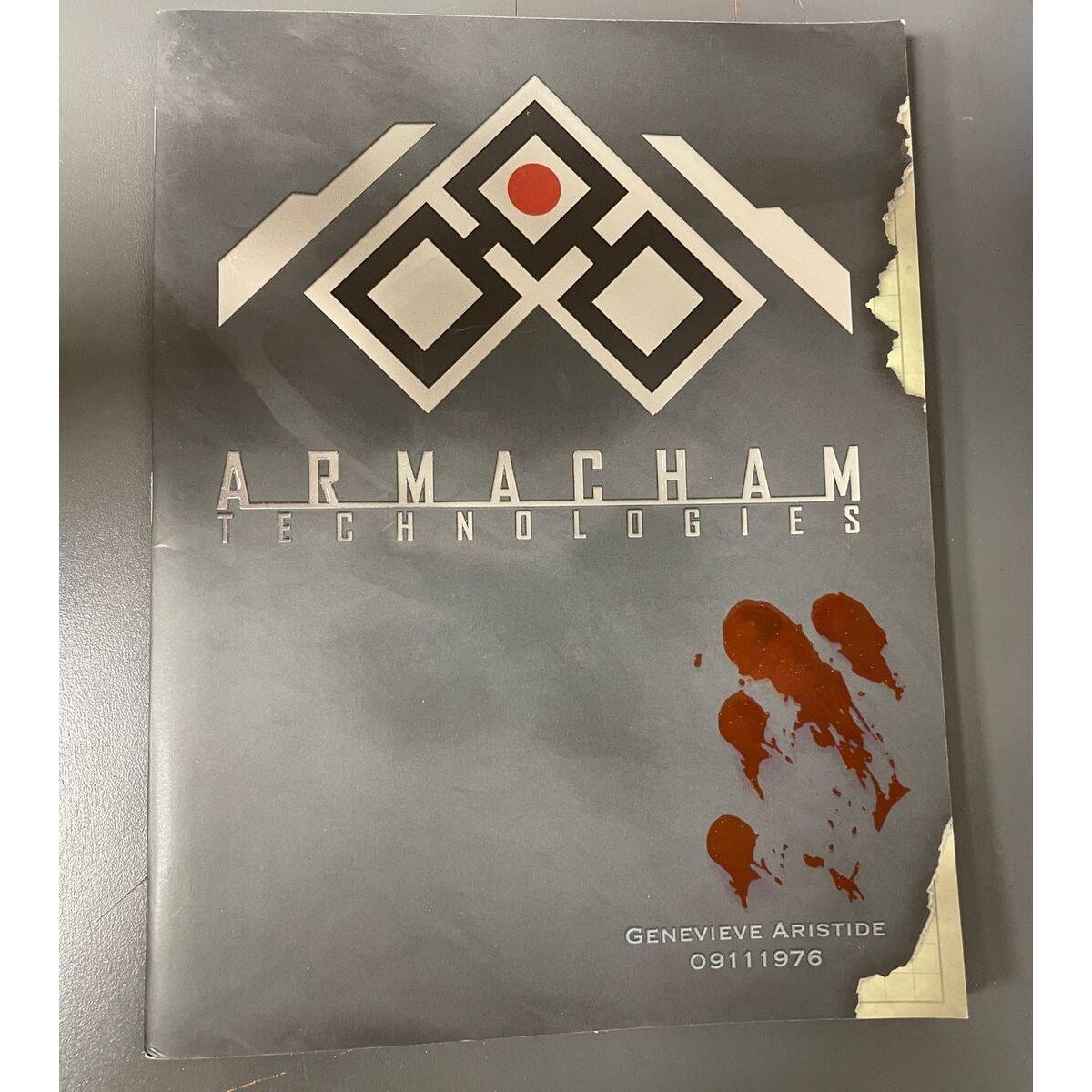 FEAR Armacham Technologies Art Book