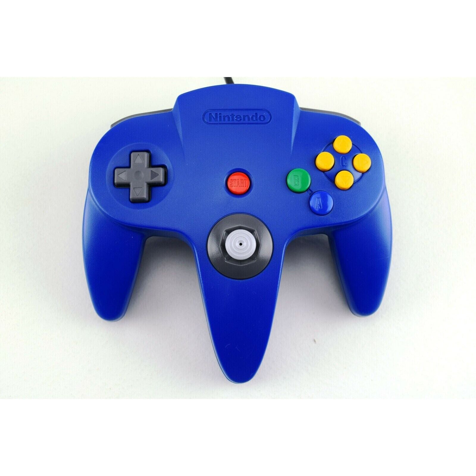 Manette Nintendo 64 de marque (bleue / usagée)