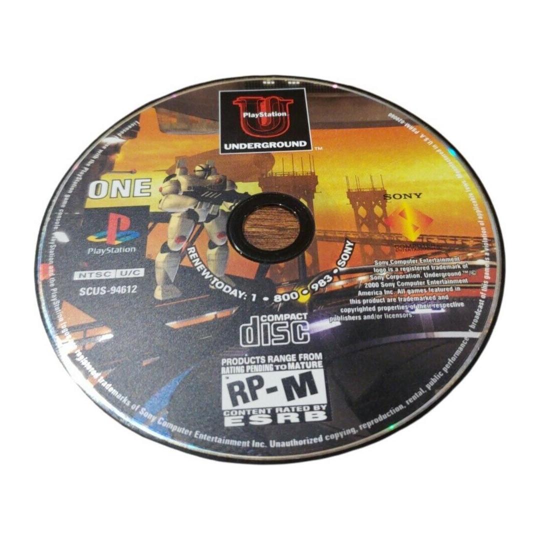 PS1 - PlayStation Underground Volume 4.2 (Disque 1 uniquement)
