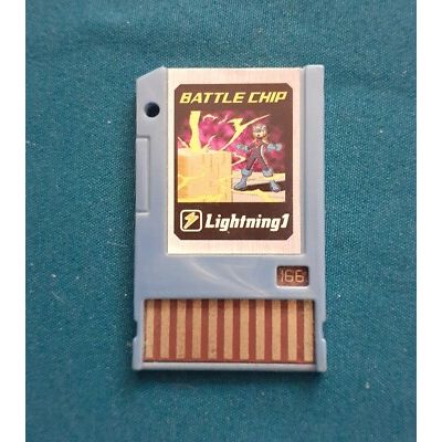 Mega Man Battlechip - Lightning 1