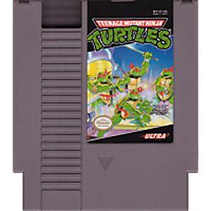 NES - Teenage Mutant Ninja Turtles (cartouche uniquement / étiquette brute)
