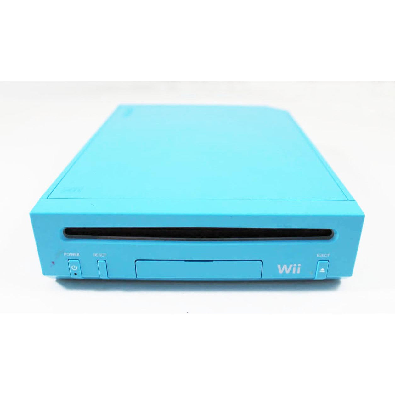 Console Nintendo Wii - Bleue, non compatible Gamecube