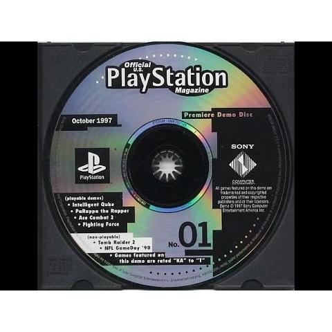 PS1 - Official PlayStation Magazine Demo Disc 01