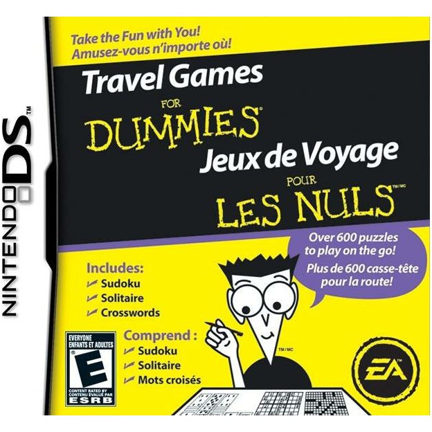 DS - Jeux de voyage pour les nuls (au cas où)