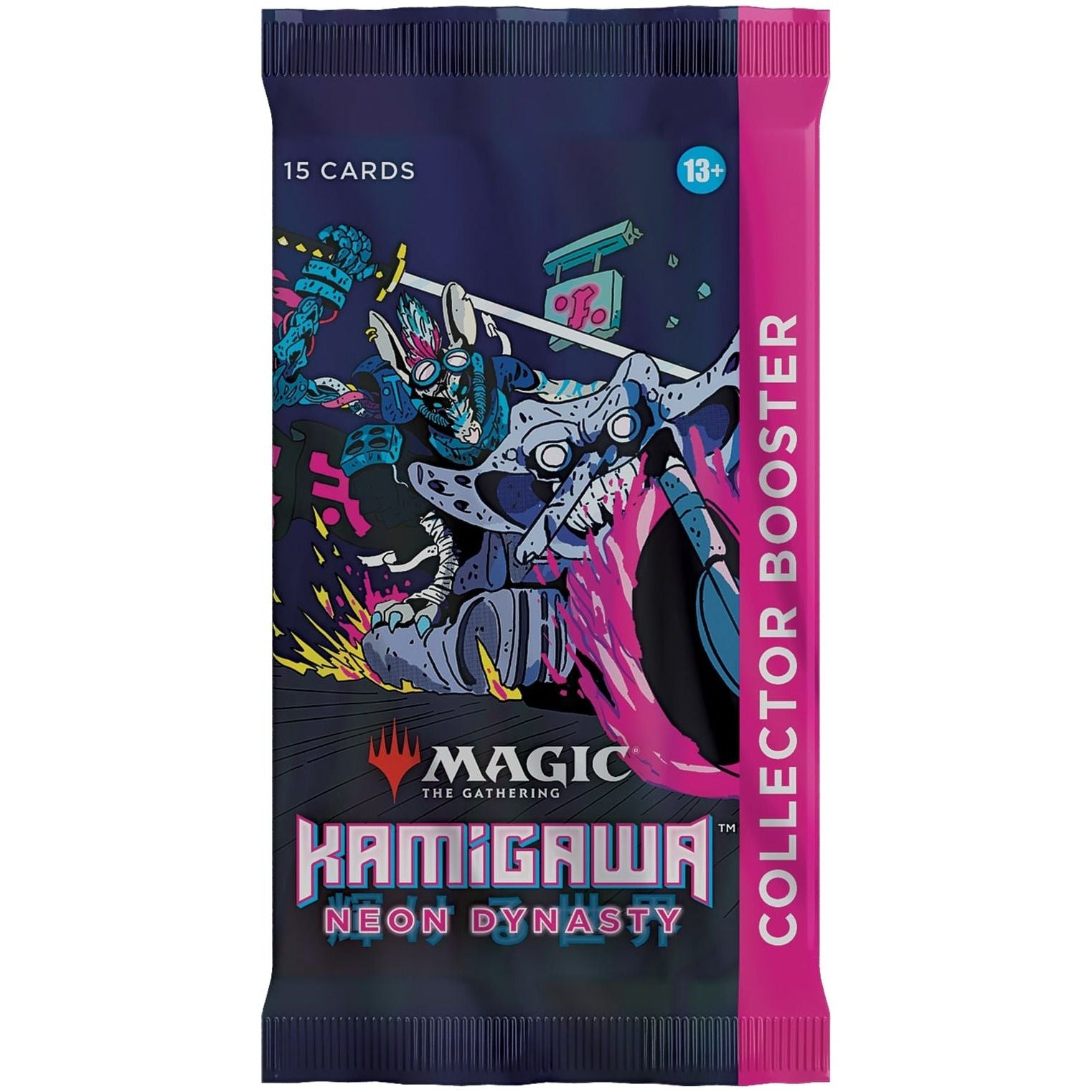 MTG - Kamigawa Neon Dynasty Collector Booster Pack (15 Cards)