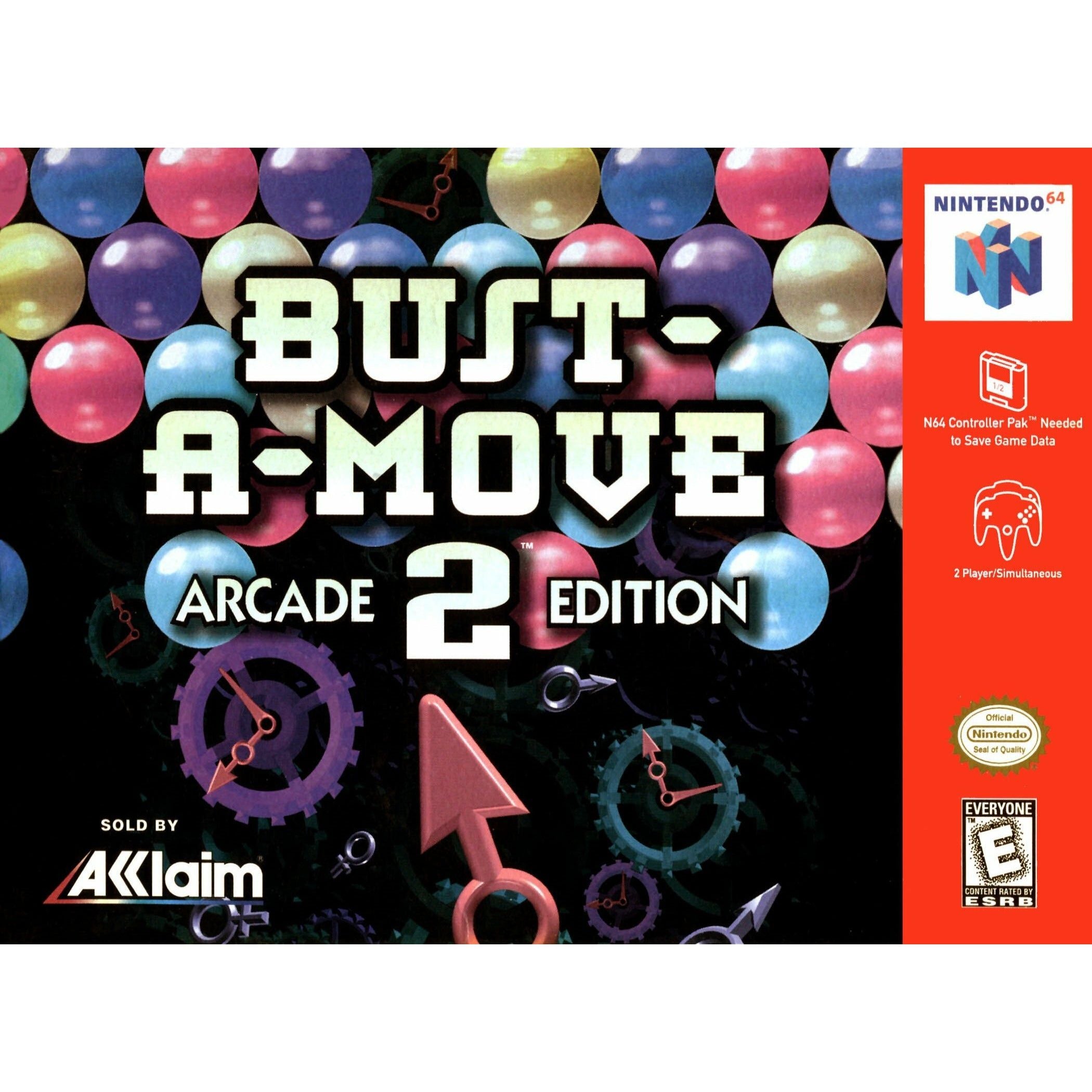 N64 - Bust-A-Move 2 Arcade Edition (complet dans la boîte)