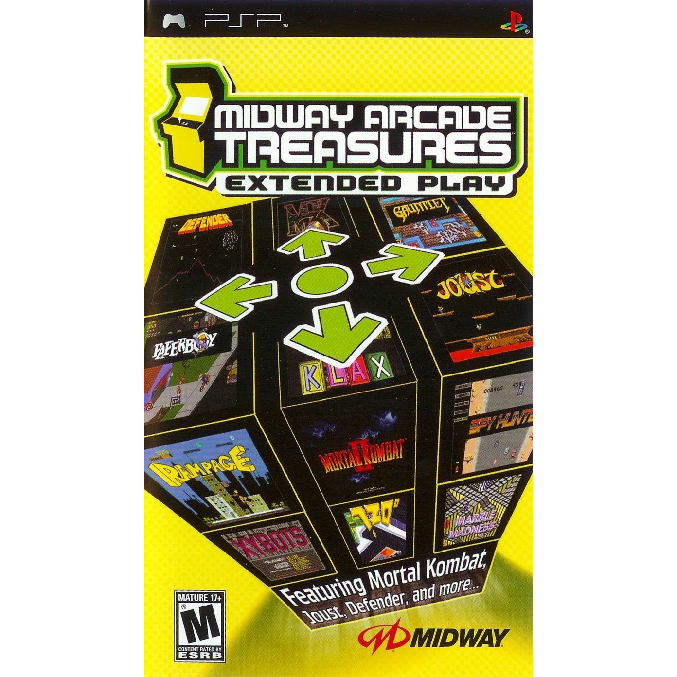PSP - Midway Arcade Treasures - Extended Play