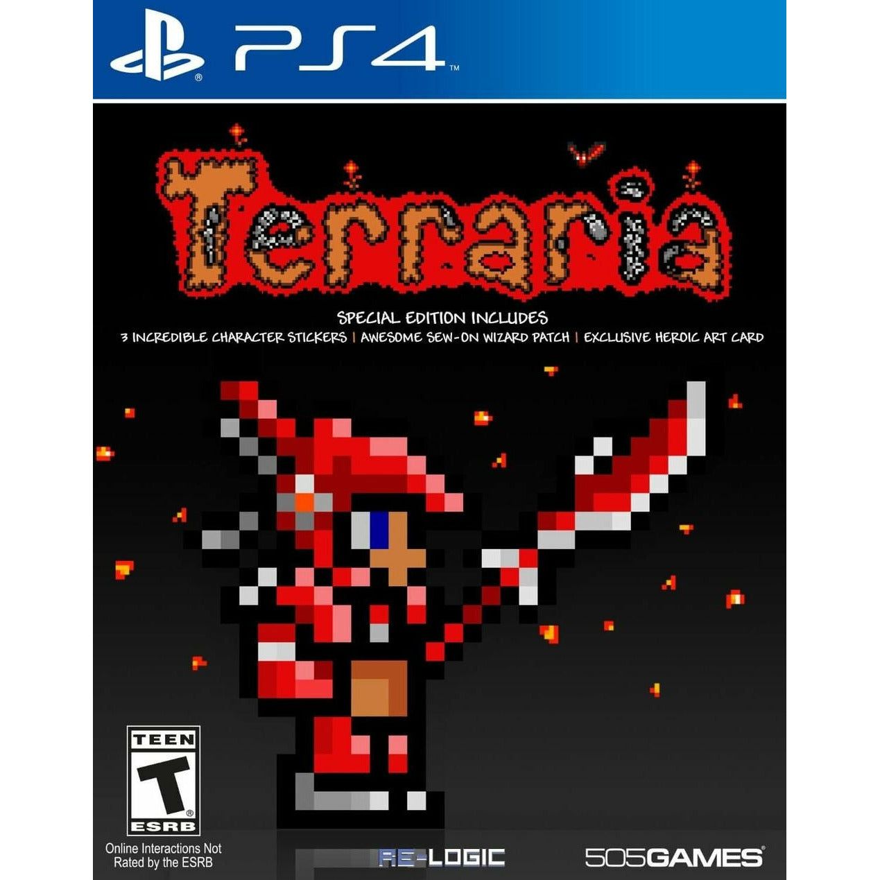 PS4 - Terraria Special Edition (aucun autocollant, patch ou carte héroïque inclus)