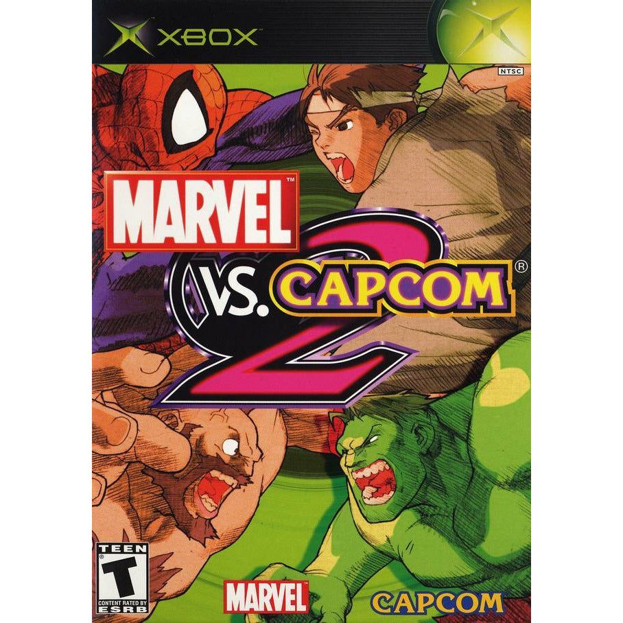 XBOX - Marvel Vs Capcom 2 (Pas de manuel)