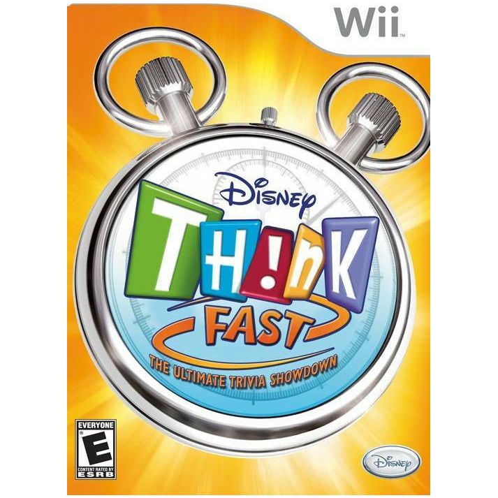 Wii - Disney Think Fast