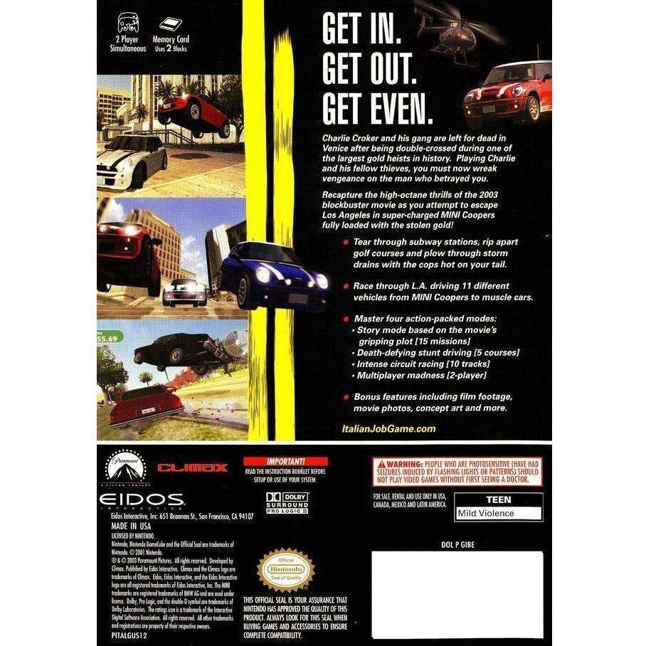 GameCube - The Italian Job