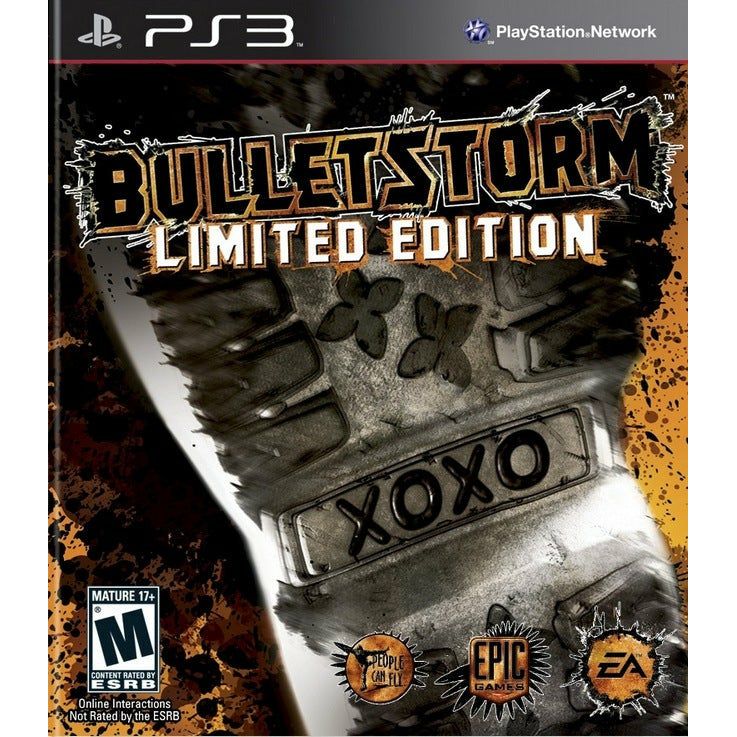 PS3 - Bulletstorm (Limited Edition Cover) (No Codes)