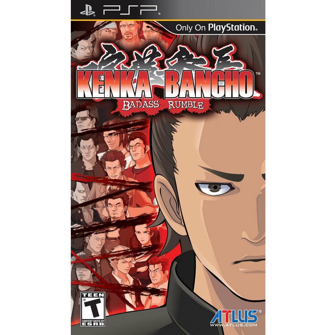 PSP - Kenka Bancho Badass Rumble (In Case)