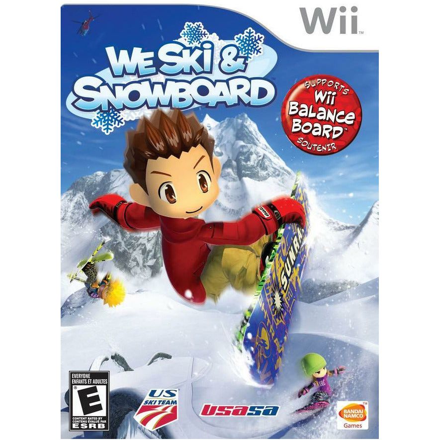 Wii - We Ski & Snowboard
