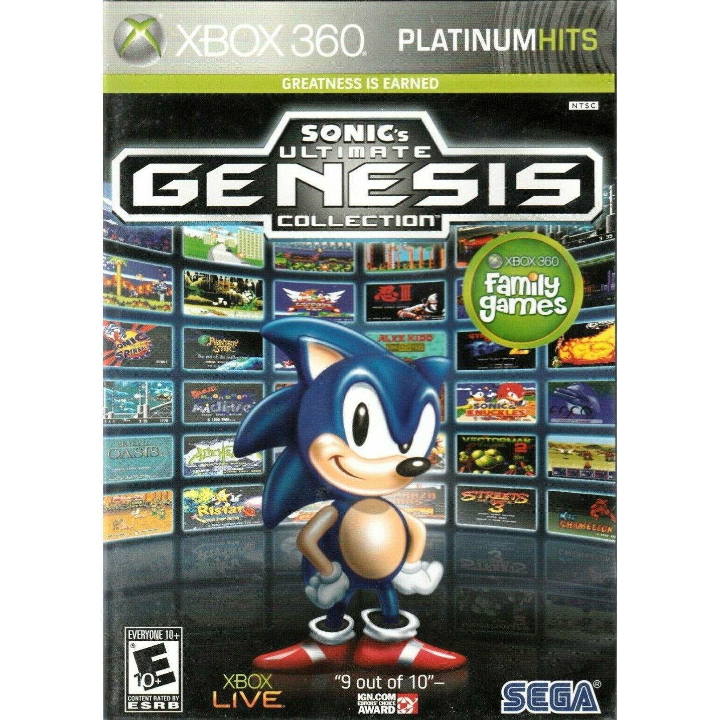 XBOX 360 - Collection Ultimate Genesis de Sonic