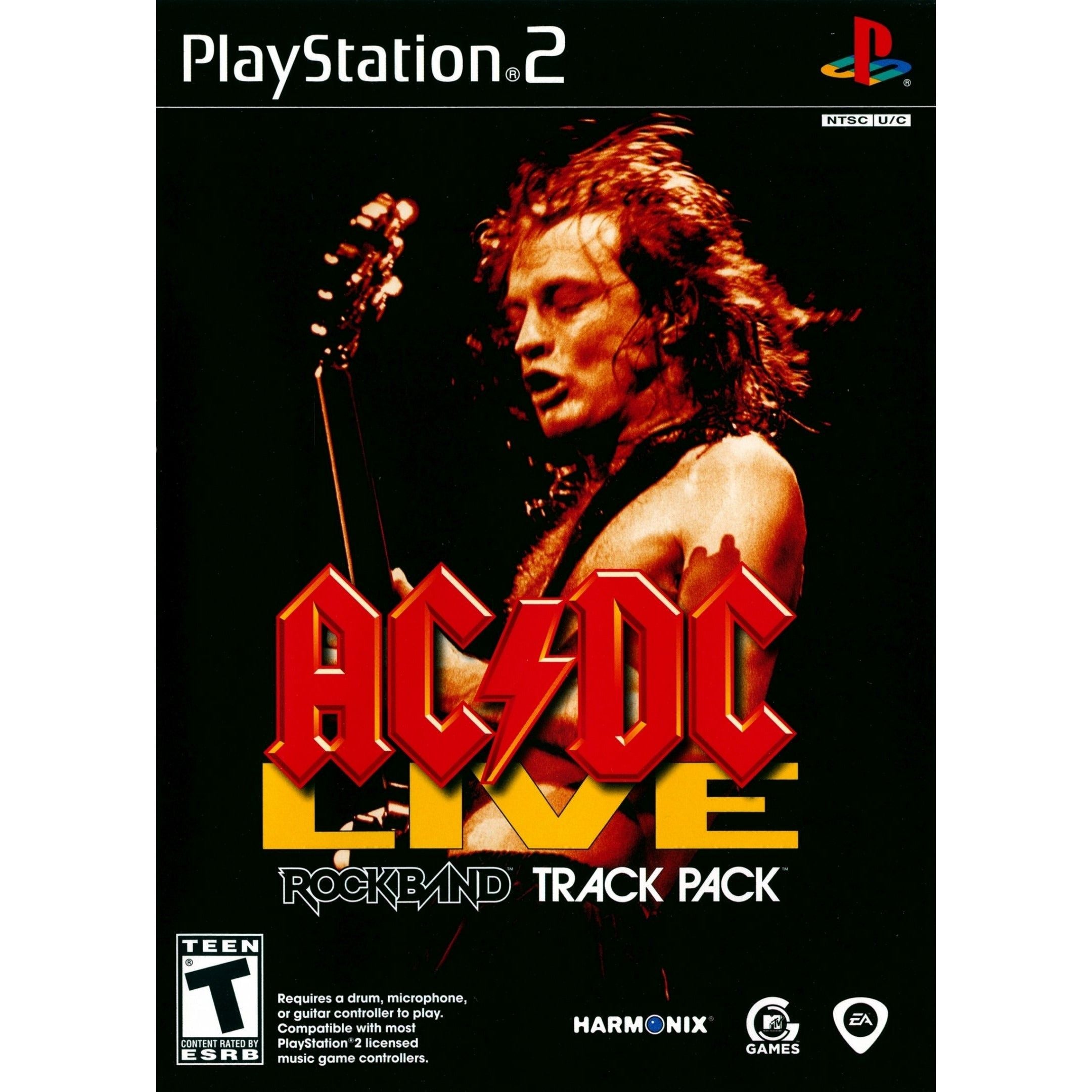 PS2 - AC/DC Rock Band Track Pack