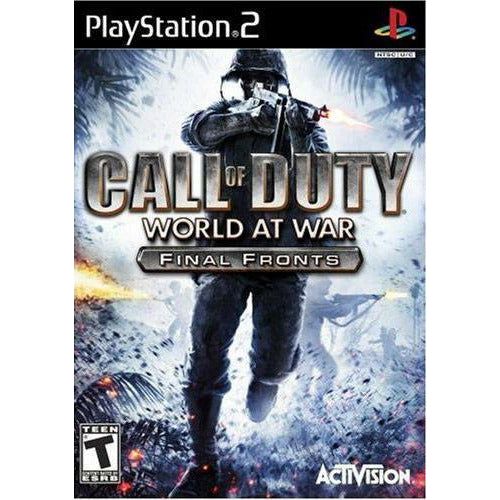 PS2 - Call of Duty World at War Fronts finaux