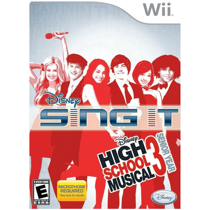 Wii - Disney Sing it - High School Musical 3 Senior Year