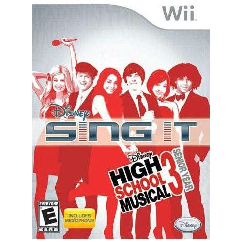 Wii - Disney Sing it - High School Musical 3 Senior Year (Sealed W/Microphone)