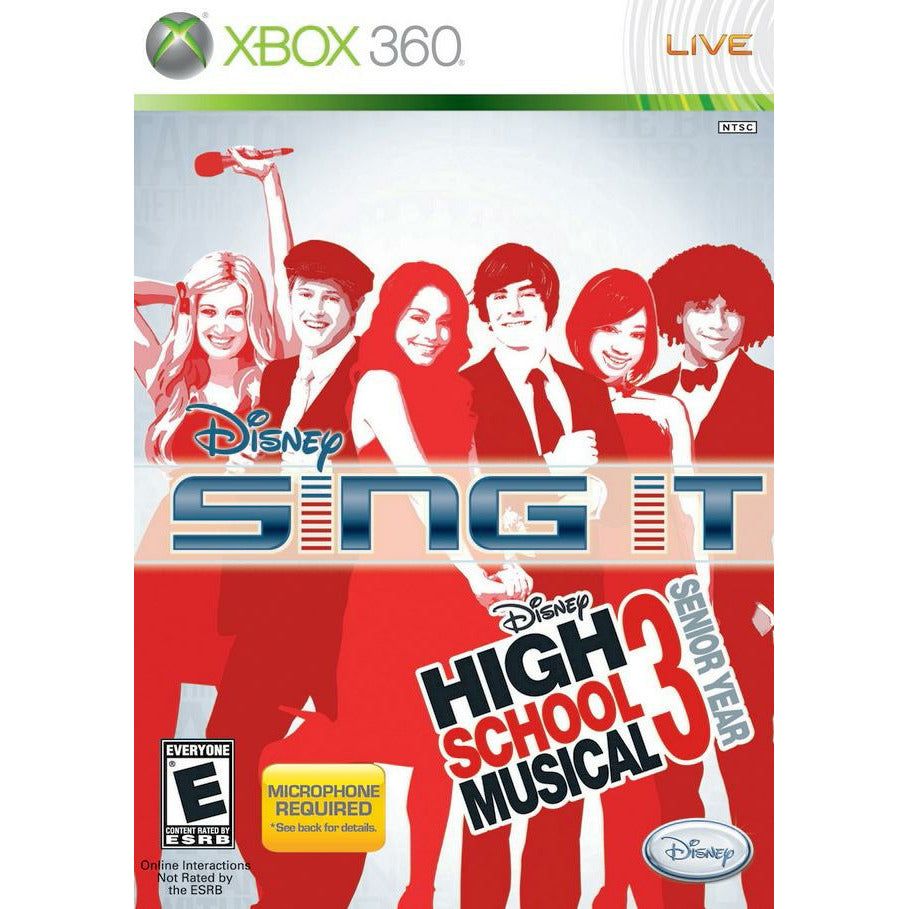 XBOX 360 - Disney Sing It High School Musical 3 Senior Year