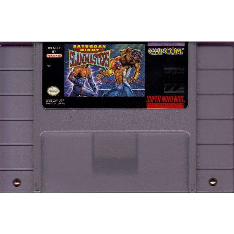 SNES - Saturday Night Slam Masters (cartouche uniquement)