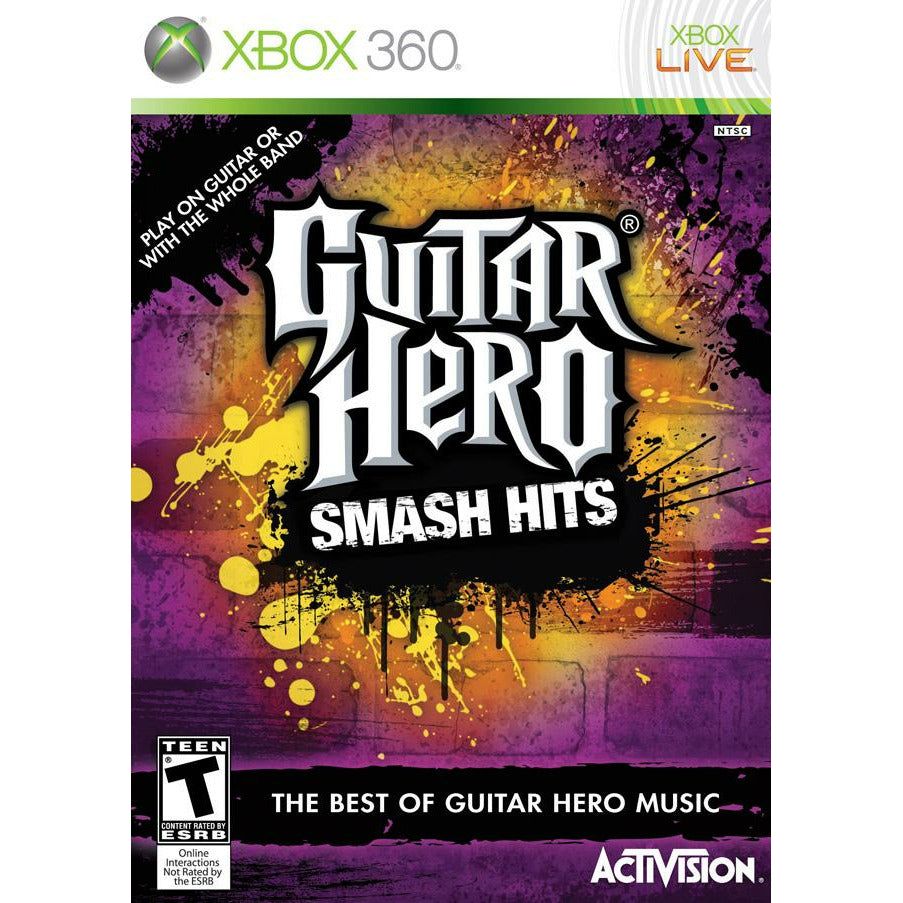 XBOX 360 - Guitar Hero Smash Hits