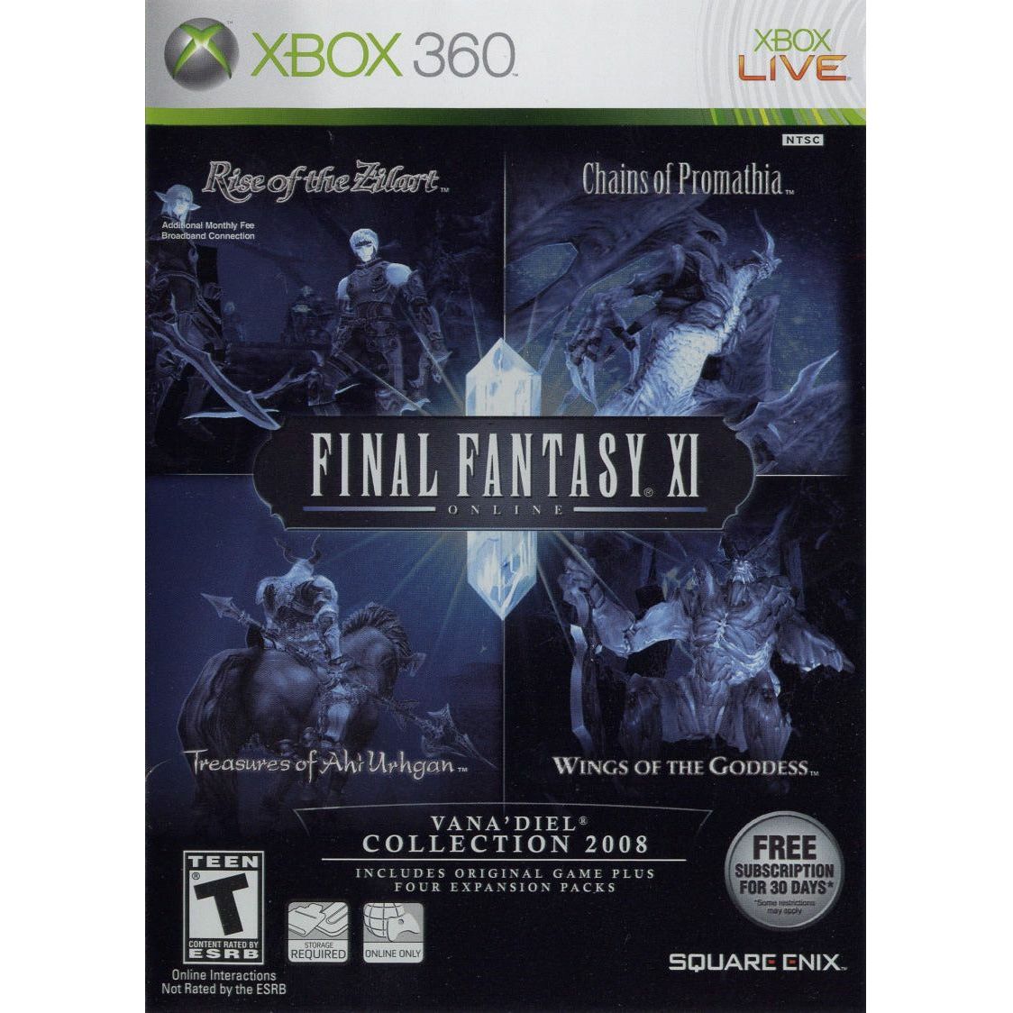 XBOX 360 - Final Fantasy XI Vana' Diel Collection 2008