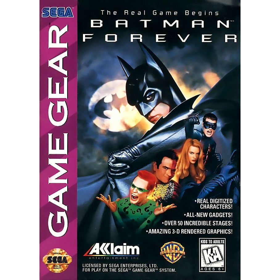GameGear - Batman Forever (cartouche uniquement)