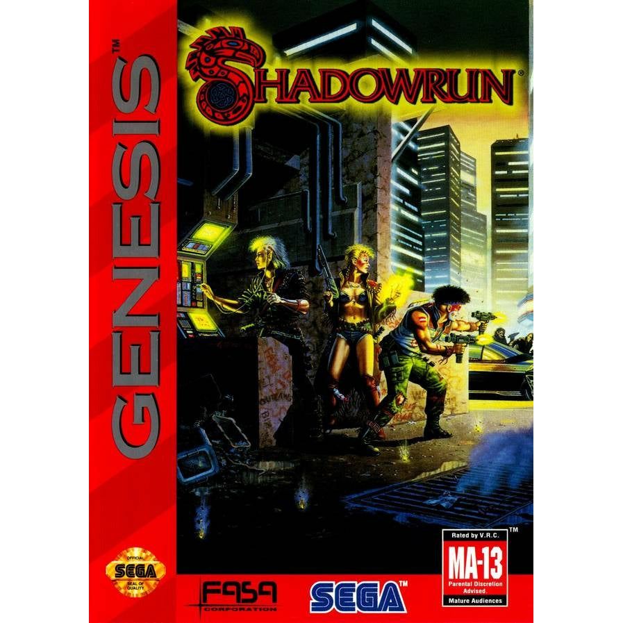 Genesis - Shadowrun ( Cartridge Only)