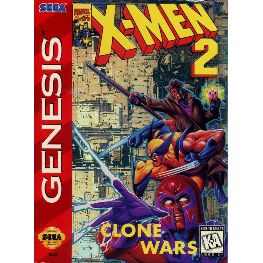 Genesis - X-Men 2 The Clone Wars (Cartridge Only)