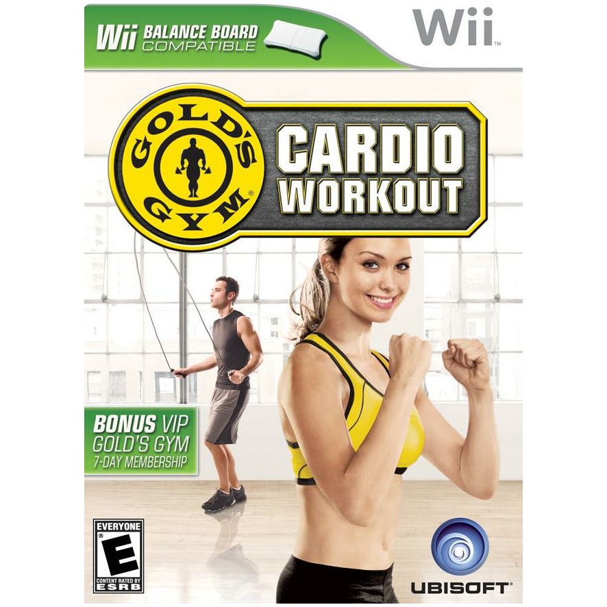 Wii - Entraînement cardio Golds Gym