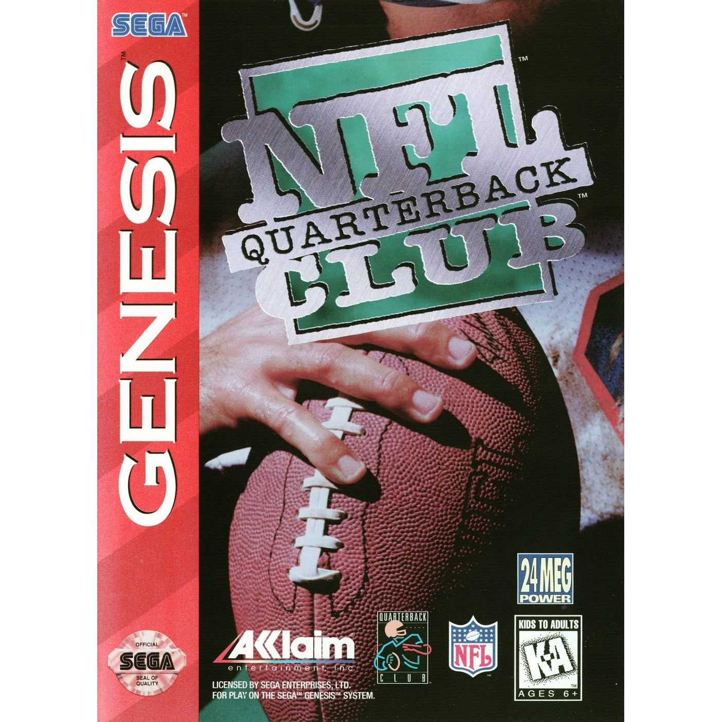 Genesis - NFL Quarterback Club (Cartridge Only)