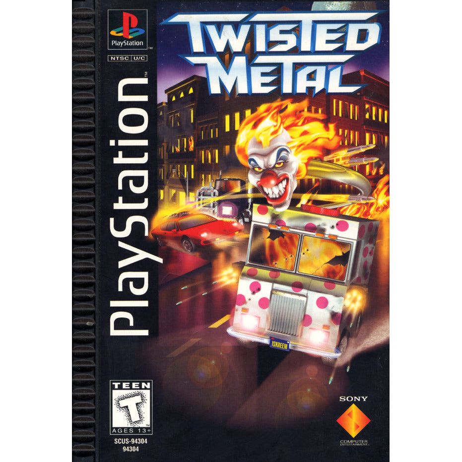 PS1 - Twisted Metal (Long Box / With Manual)